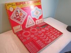Vintage 1969 Kenner s Super Spirograph Drawing Set - No 2400