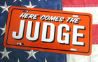 Orange Pontiac Gto Judge License Plate Tag 1969 1970 1971 Here Comes The Judge