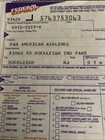 Pan Am Unused Federal Express Fed Ex Airbill Form  257