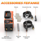 Feifanke 250a Mini Stick Welder 110v Arc lift Tig Welding Machine Hot Start Igbt
