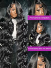 16 Inch 5x5 Glueless Lace Closure Wig Body Wave Human Hair Pre-plucked