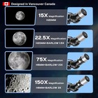Astronomical Astronomical Telescope 150x High-powered portable With 70mm Aper   