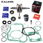 For Yamaha Yz 85 Engine Rebuild Kit Crankshaft  Piston  Gaskets 2002-2018 Yz85