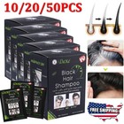 50  Dexe Black Hair Shampoo 5 Minutes Dye Instant Colour Black Shine   Nourish