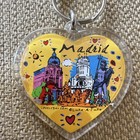 Vintage Keychain Madrid Spain