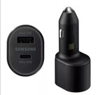 Original New Samsung Super Fast Charging Dual Car Charger With Cable 45w 2 Ports