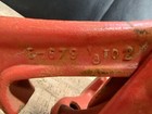 Ridgid No  21 Bench Mount Yoke Pipe Vise 1 8  - 2   Pipe  metal Working Tool 