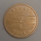 Vintage Car Wash Metal Token - Van  Pickup Truck  Car
