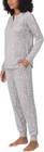 Nautica Women s 2 Piece Fleece Pajama Sleepwear Set  S