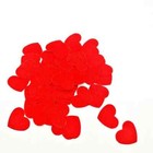 Red Heart Shaped Confetti 10g Valentines Day Romantic Love Decor