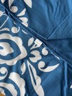 Large Furoshiki Approximately 127 127cm Made In Japan 100 Cotton Blue