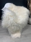 Icelandic Sheepskin Curly Rug Pelt Genuine Seat Cover Throw Home Decor Natural