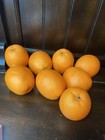 Artificial Realistic Textured Oranges Fake Fruit Home Decor Prop Staging Lot 8