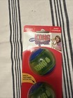 Kong Squeezz Action Ball Medium Blue 3 Pack Squeaky Dog Fetch Toy U21