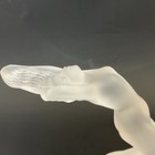 Lalique Chrysis Frosted Crystal Female Nude Sculpture Paperweight Car Mascot