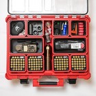 Ammo Inserts For Milwaukee Packout 100  Calibers Divider Bins Black Red