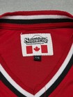 Vintage Snowcap Trading Team Canada Hockey Jersey Size Men Large Red White