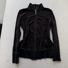 Vintage Juicy Couture Women s Charcoal Velour Tracksuit Set Jacket   Pant Size L