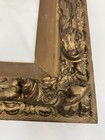 Vtg Victorian Gold Ornate Gilt Gesso Wood Picture Frame Hollywood Regency