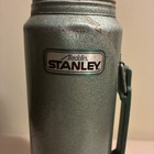 Vintage Stanley Aladdin Thermos Us-made A-944dh Green Metal 1 Quart Used      