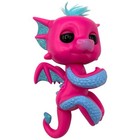 Fingerlings Interactive Bright Pink Blue Sandy Dragon Wowwee With Instructions