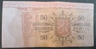 1977 Finland 50 Markkaa Signatures Holkeri-koivikko P108a64  D0667548 