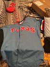 Wayne Tolleson 1981 Texas Rangers Game Used Worn Jersey Rare Piece