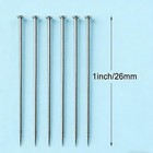 Straight Pins Stainless Steel Dressmaker Pins For Sewing Fabric Crafts And
