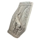 Large Belerephon   Winged Mythology Horse Pegasus Terracotta Wall Sculpture