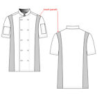 Chef Code Cool Breeze Side Vent Chef Coat Cc131
