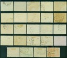 Peru 1936 Airmail -plane  Landscapes- St Rosa De Lima Set Scott  C16-c39 Used Vf