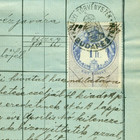 Hungary 1894 Document With Revenue Stamp 1ft Property Status Sheet Budapest