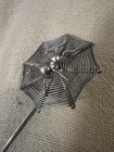 Vtg  Estate Sterling Silver Antique Spider In Web Stick Pin Stickpin