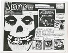 Misfits Fiend Club Order Form Advertisement Flyer  1982 