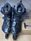 New Jeuwith 110 Mm Black Inline Skates Men   s Size 9 Women   s Size 10 3-black-43