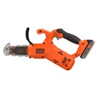 Black decker 20v Max  6 In  Cordless Pruning Chainsaw Kit - Bccs320c1