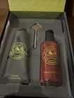 New Crabtree   Evelyn West Indian Lime Travel Set After Shave Balm   Shave Cream