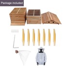 7 Upgraded Bee Frames   Auto Beehive Hive Box Beekeeping Brood Cedarwood Houses
