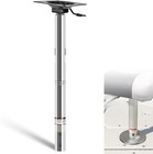 For Attwood Sp-39204 Adjustable Boat Seat Post With Integrated Square Seat Mount