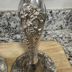 Pair Of Godinger Silver Baroque Ornate Candlesticks - Gorgeous