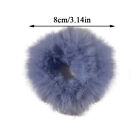 Fluffy Hair Scrunchies Elastic Hair Bands Ties Ponytail Hair Rope Winter Sweet 