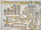 Tartary Emperors 1719 Henri Chatelain Large Antique Map 18th Century
