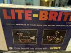 1967 Lite Brite Hasbro Color Pegs With Original Box- Works  Vintage
