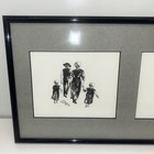 Amish Framed Art Prints Beautifully Matted   Framed  Artist Signed  Read