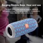 Bluetooth Wireless Portable Speaker Waterproof Stereo Bass Usb Tf Fm Radio