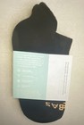 Bombas Unisex Kids Xs Black gold No-show Socks Cotton Solid All Seasons