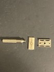 Vintage Pre-war Gillette Tech Safety Razor Triangular Slot Fat Handle 1938-1945