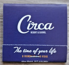 Circa Casino Las Vegas Full 30 Unstruck Matchbook