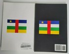 2 Central African Republic Journal Notebooks Set Lot Lined Blank Pages Country
