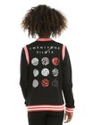 Twenty One Pilots Juniors Blurry Face Logo Varsity Jacket New 2xl
